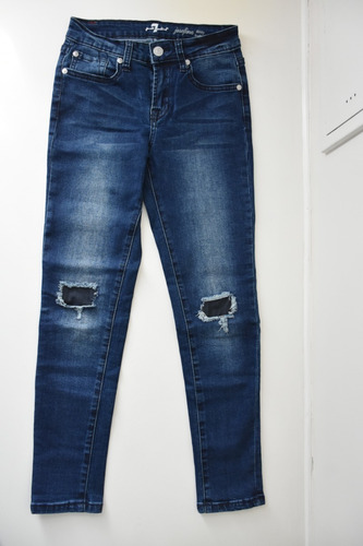 Jean Niña Marca 7 For All Mankind Talle12 Traido De Usa 