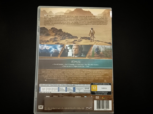 Dvd Original Dublado Perdido Em Marte Matt Damon (Usado)