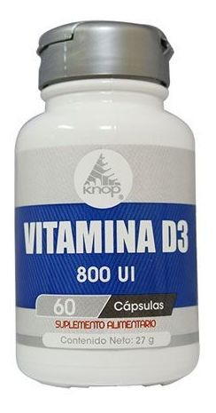 Vitamina D3 800 Ui X 60 