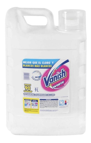 Vanish Blanco Removedor Manchas Liquido 9 L