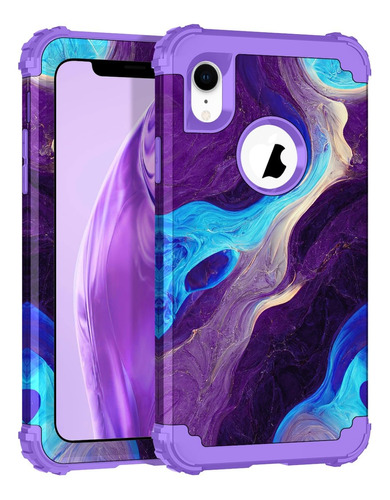 Hocase Funda Para  Phone Xr, Resistente A Prueba De Golpes,