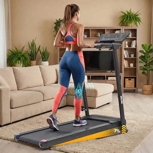 Esteira Elétrica MBX DDS Run 10km/h 110kg Dobrável Bivolt Corrida...