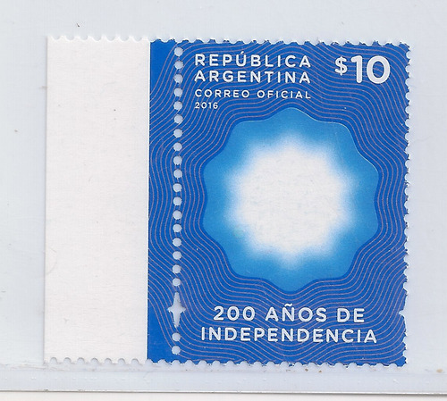 Argentina - 200 Años De La Independencia - Año 2016- Gj 4123