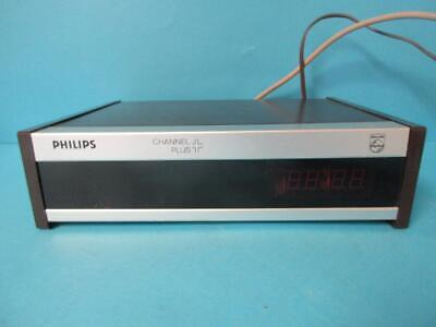 Vintage Philips Channel Plus Tv Remote Converter Box Mod Llh
