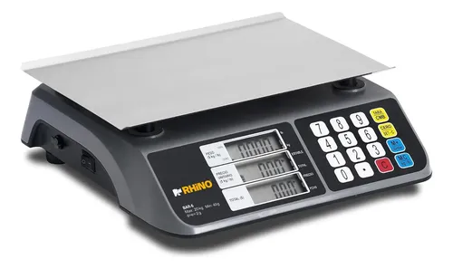 Báscula Comercial Digital Rhino Bar-6 | Envío gratis