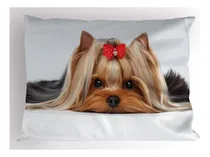 Comprar Ambesonne Yorkie Funda De Almohada, Yorkshire Terrier Tumbad