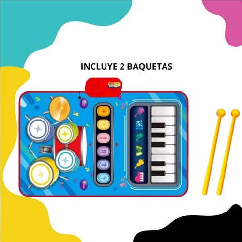 Alfombra Musical De Piano Para Niños