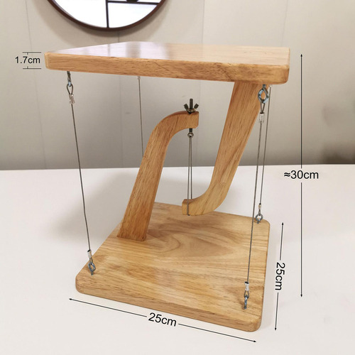 Estructura Mesa De Madera Juguete De Educación Cuadrado