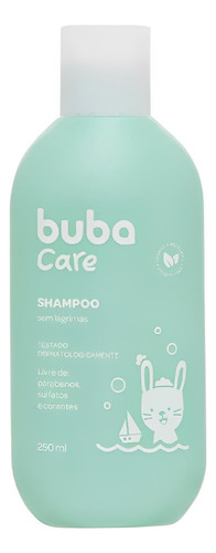 Shampoo Cheiroso 250ml Buba Care Vegano Bebês Sem Lagrimas