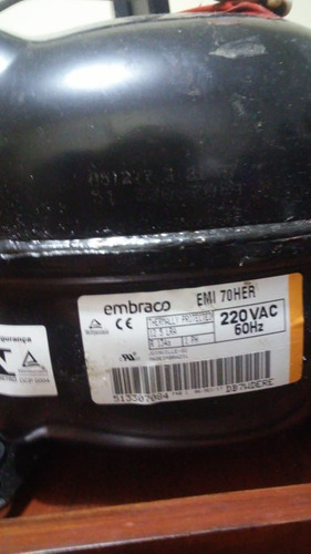 Motor Refriembraco Sin Uso1/5r-134 220vac60hzbrasi 971441110