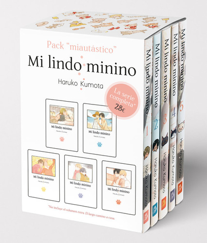 Libro Pack Miautastico: Mi Lindo Minino, Vol.1-5 - Kumota...