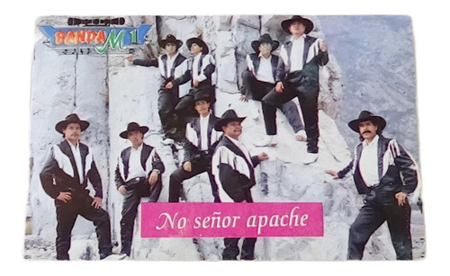 Banda M1 No Señor Apache Tape Cassette 1993 Disa Mexico