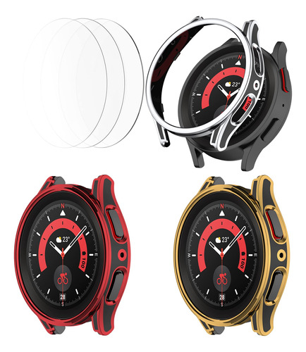 3 Protector Pantalla Diseñado Para Galaxy Watch 5 1.73 