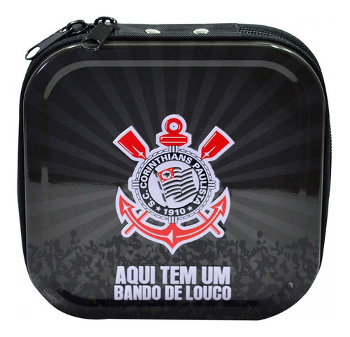 Porta Cd Metal Para 24 Cds - Corinthians