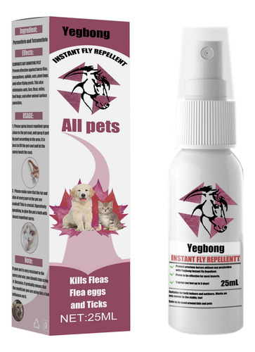 Spray Antipulgas Para Mascotas Y Aerosol Para Perros Y Gatos