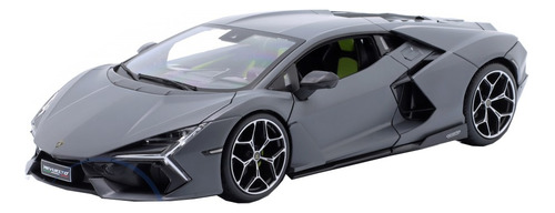 Auto Escala 1/18 Lamborghini Revuelto Gris Oscuro