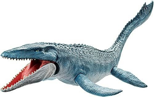 Jurassic World Mosasaurus Tacto Real Gran Tamaño Texturizad