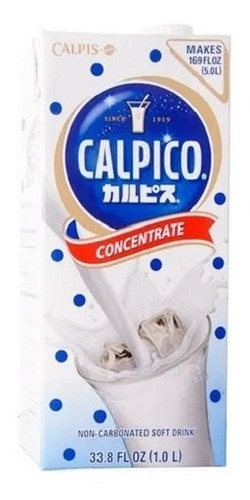 Calpico Concentrate Concentrado 1 L Calpis Rinde 5 L