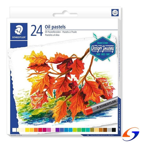 Pastel Oleo Staedtler X24 Colores Serviciopapelero