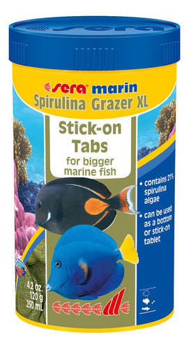 Sera 45017 marine Espirulina Grazer, Talla Unica