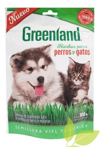 Cesped Para Perros Y Gatos Greeland Semillas Hierbas