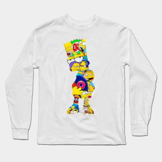 blusa de frio bart simpson