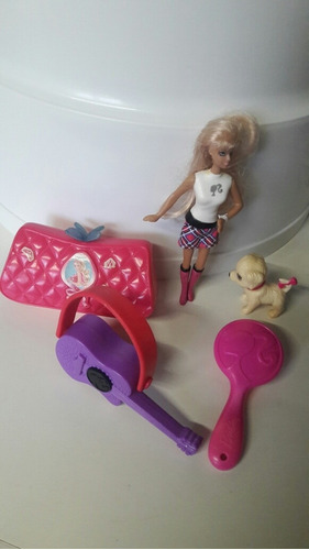 Mcdonalds Barbie Accesorios Mascota Guitarra Excelente!