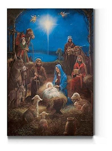 Renditions Gallery The Nativity Wall Art, Christ In A Rvl4p