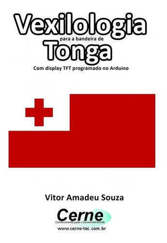 Livro Vexilologia Para A Bandeira De Tonga Com Display Tf...