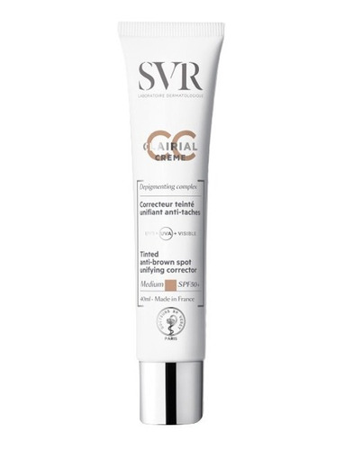 Svr Clairial Cc Crema  Spf 50+ Antimanchas  40 Ml Tono Medio