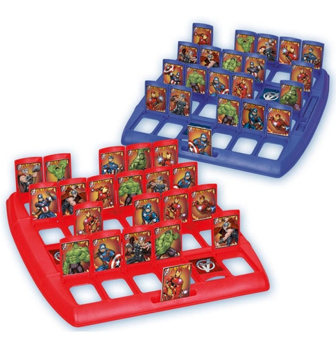 Imagen 3 de 5 de Juego De Mesa Adivina El Personaje Avengers Adivina Quien ?