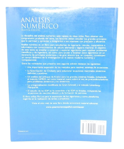 Análisis Numérico (de Timothy Sauer)