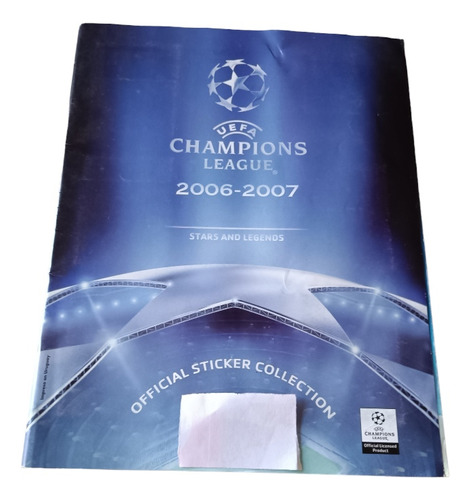 Álbum De Figuritas Champions League 2006-2007 Con Faltantes