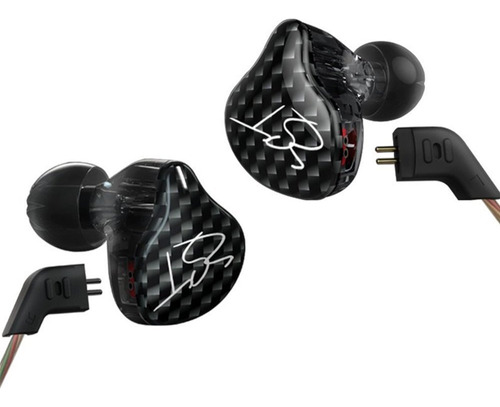 Auriculares in-ear KZ ZST without mic BLACK