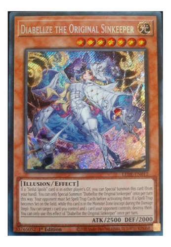 Diabellze The Original Sinkeeper Secret Rare Lede-en012