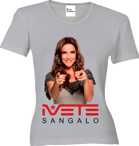 Camiseta, Baby Look, Regata, Cropped Ivete