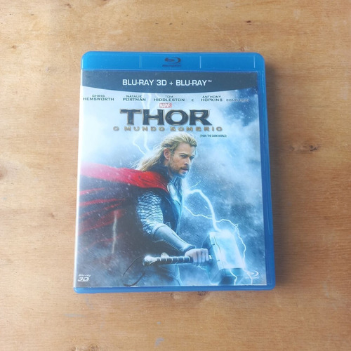 Blu-ray 3d + 2d Thor O Mundo Sombrio 2 Discos