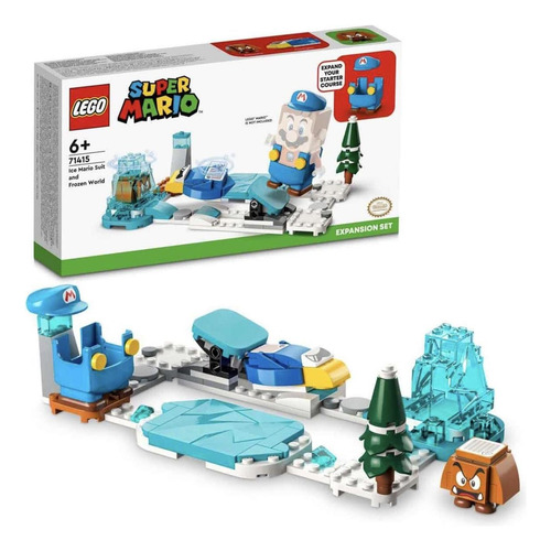 Lego Super Mario Ice Mario Power Up Y Pentaro Challenge, De