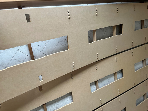 Cama De 2 Plazas Tipo Tatami Desarmable Beige Desarmable (Usado)