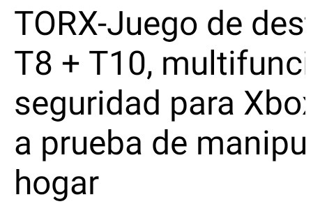 Imagen 8 de 9 de Juego Destornilladores TorxT8+t10 Para Consolas Ps4/3/xbox