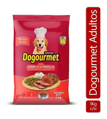 Alimento Para Perros Dogourmet Adultos 1kg 