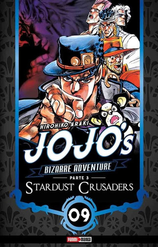Jojos Bizarre Adventure Stardust Crusaders, De Hirohiko Araki. Serie Jojo Bizarre Adventure Stardust Crusaders, Vol. 9. Editorial Panini, Tapa Blanda En Español, 2021