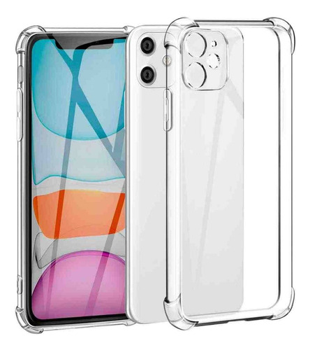 Carcasa Para Todos Los iPhone Transparente Antigolpes