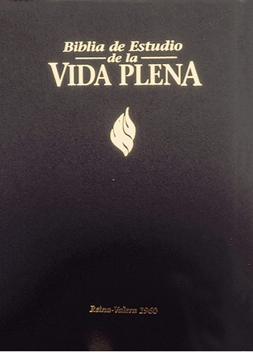 Biblia De Estudio Vida Plena, Español, Tapa Dura