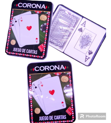 Juego De Cartas Póker Corona