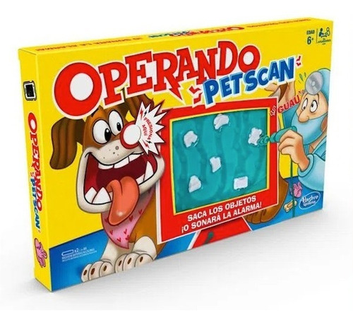 Juego De Mesa Operando Edición Pet Scan Hasbro
