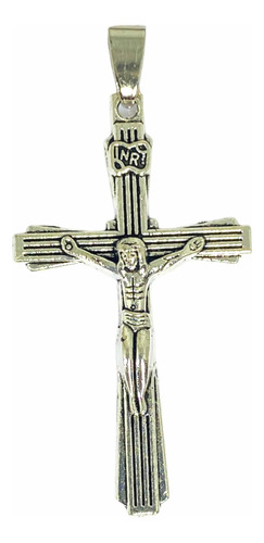 Colgante Cruz Jesús Crucifijo 50x25x4mm Modelo 3 Cristo Cruz