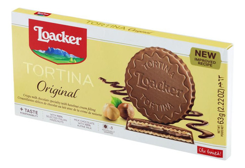 Biscoito Ita Loacker Tortina Original 63g