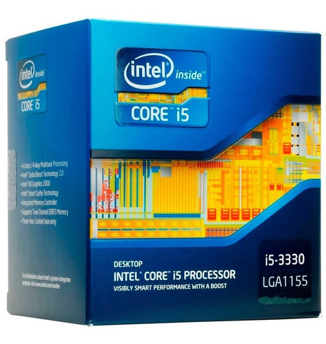 Imagen 1 de 5 de Procesador Intel Core I5 3330 Nuevo