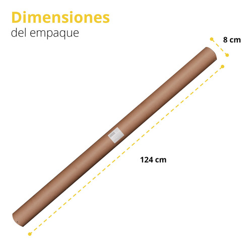 Barra Olímpicaz Sellada Cromada Buje Bronce 350lb 1.20mtayga Color Plateado